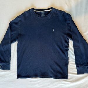 Polo Ralph‎ Lauren Navy Sleepwear Shirt